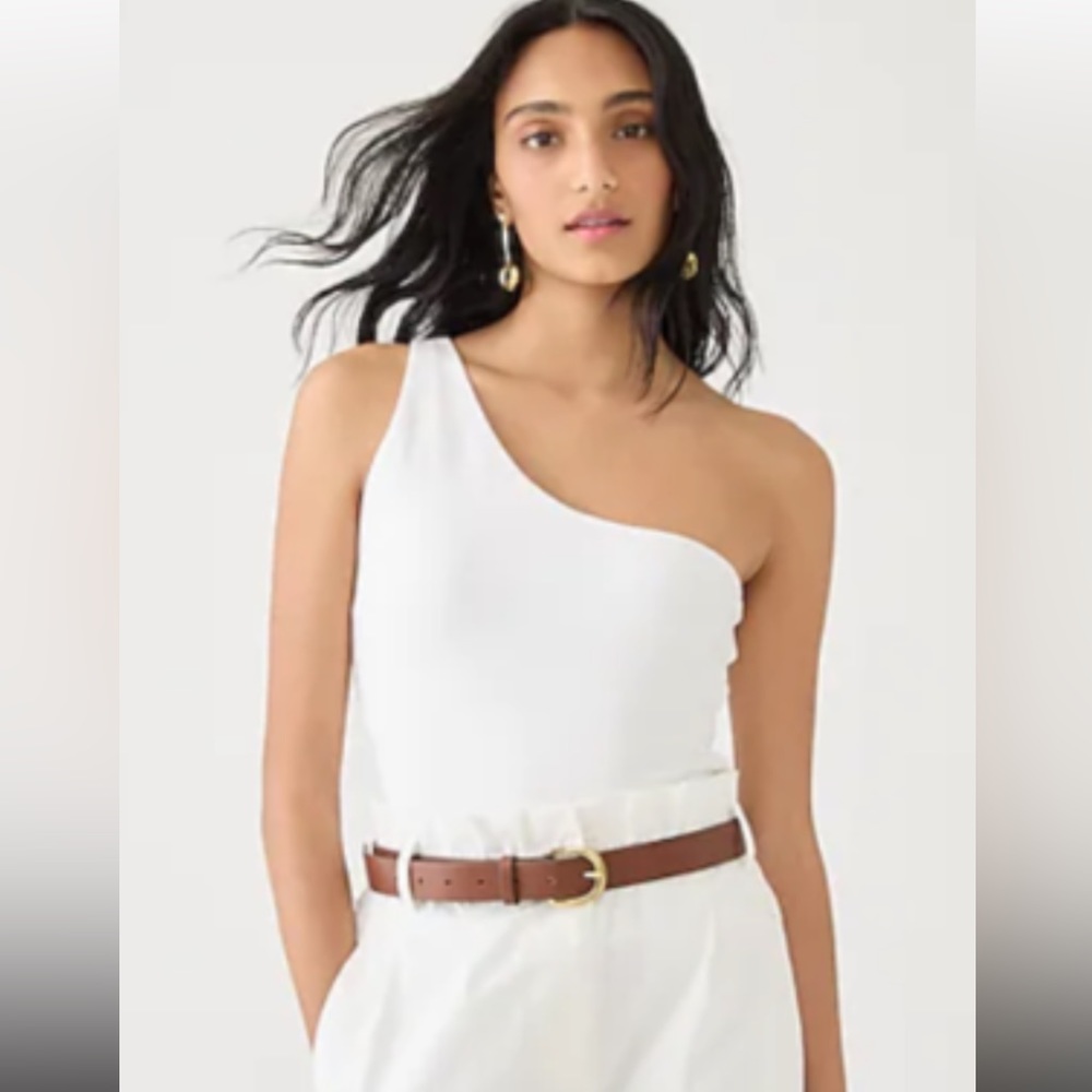 J. Crew FormKnit one-shoulder tank